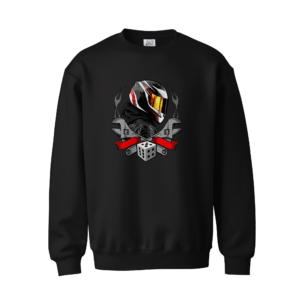 Dice & Fire Sweat Shirtm Black