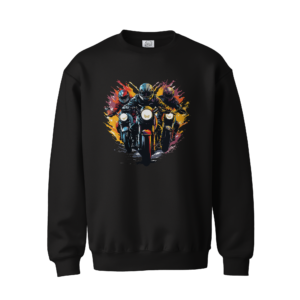 Riders Canvas Sweat Shirt Black