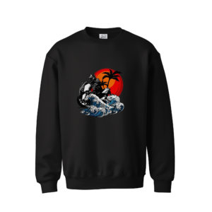 Summer Side Sweat Shirt Black